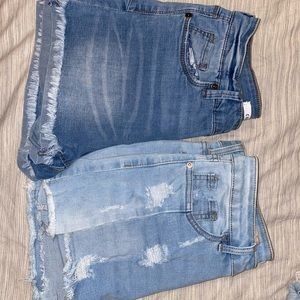 Jean shorts